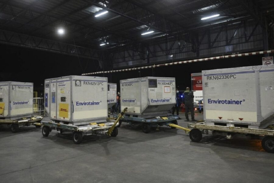 Argentina superó las 20 millones de vacunas recibidas