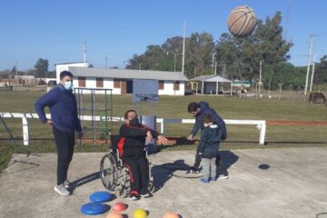 Deporte inclusivo en el Polideportivo Municipal