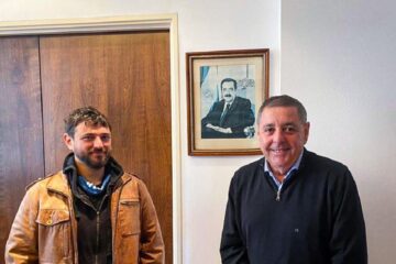 De Ángeli se retrata con Grabois, enemigo de Etchevehere