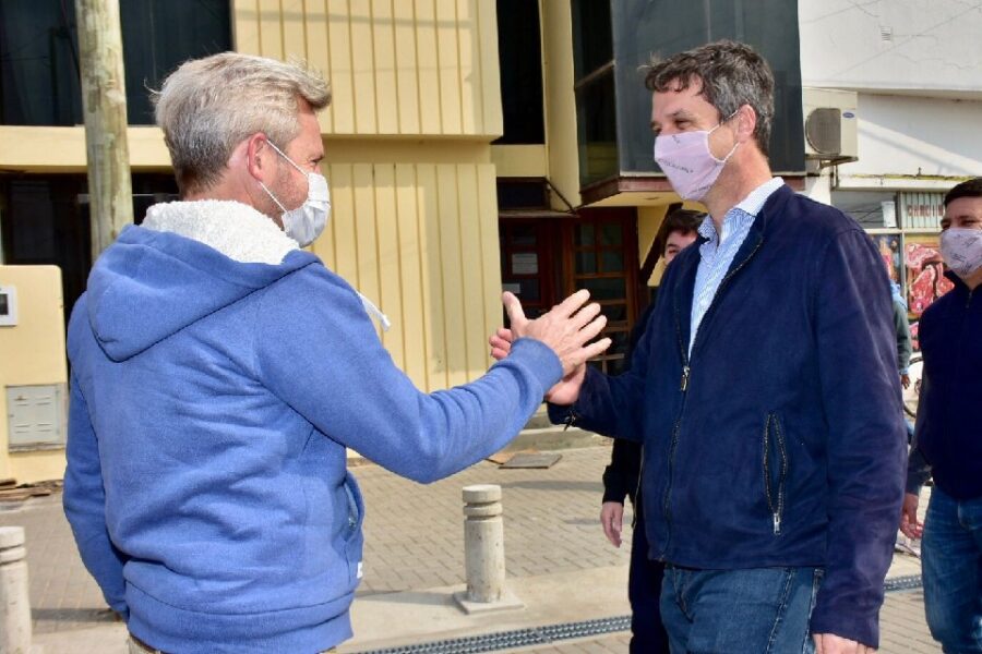 Cresto y Frigerio juntos