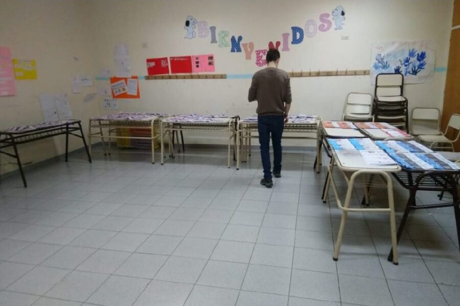 Ventilación cruzada y entrada y salida separadas