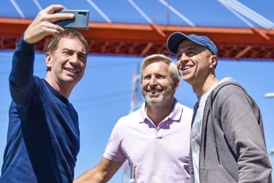 Pese a las críticas Frigerio hace campaña con un porteño