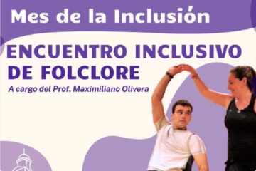 Encuentro inclusivo de folklore en el Parque Sur