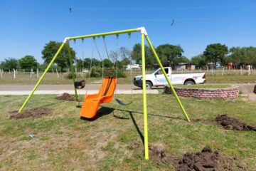 Nuevos juegos en la Plazoleta Santa Rita