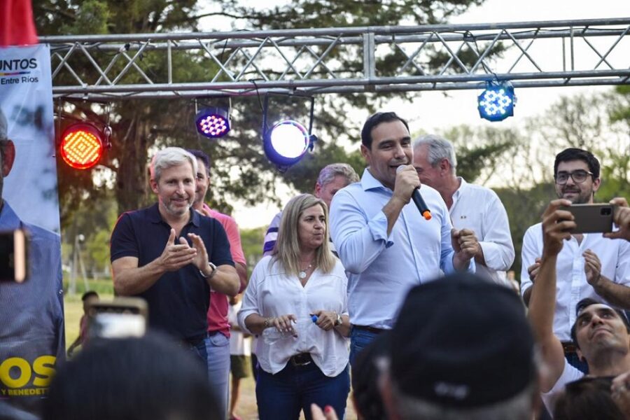 Frigerio trajo un correntino pero radical