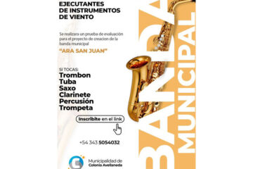 Convocan aspirantes a conformar la Banda Municipal de Música