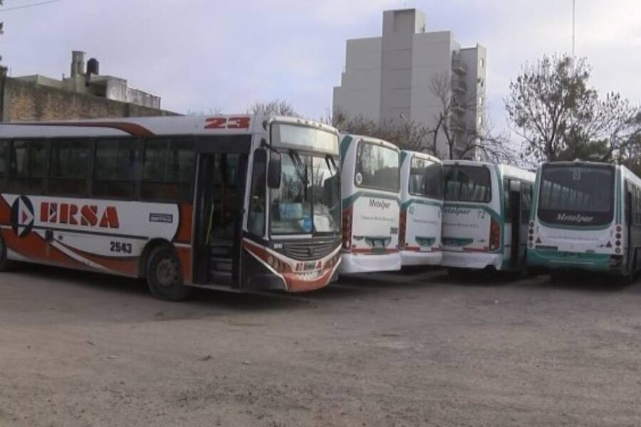 Se confirmó el paro de colectivos en la provincia