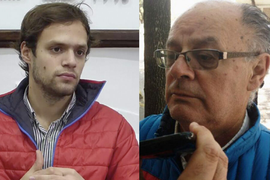 Martínez Garbino con Frigerio, pero el hijo en contra