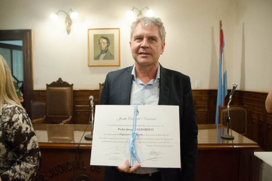 El reclamo de Galimberti con ironías contra el gobierno