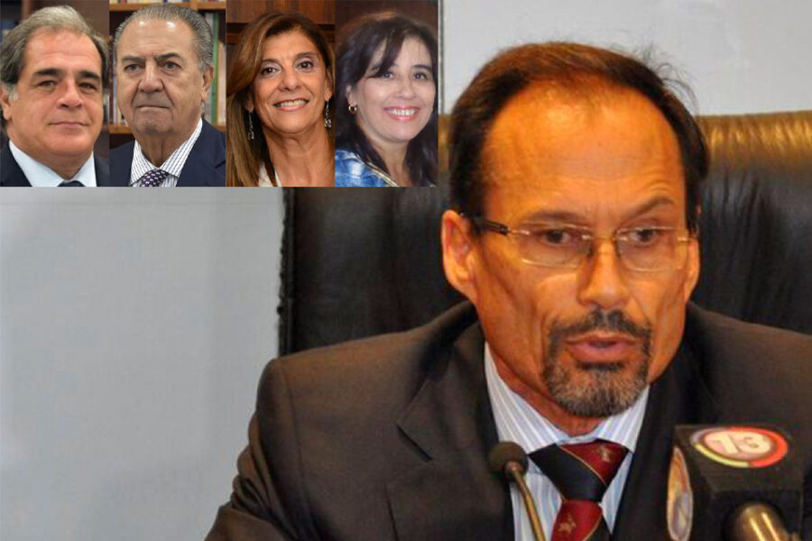 García recusó a 4 de los 7 jurados