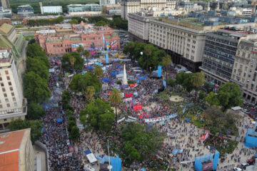 Escasa presencia entrerriana en el acto K