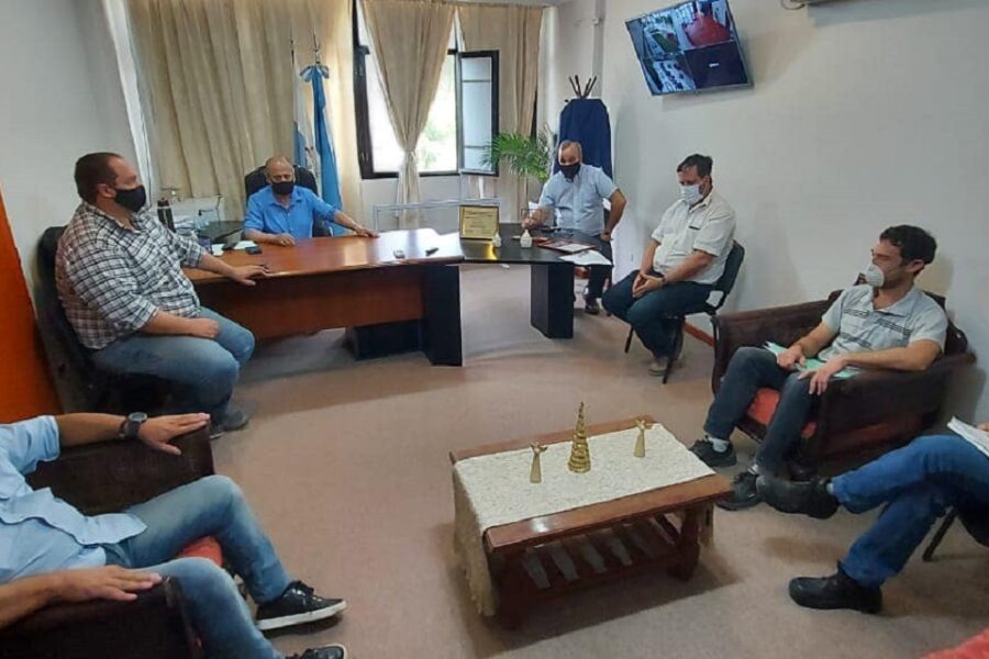 Rossi supervisó la obra de optimización de agua potable