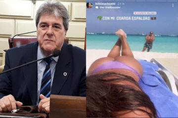 Solo en pasajes a Maldivas, Rubeo y su pareja gastaron 130 sueldos docentes