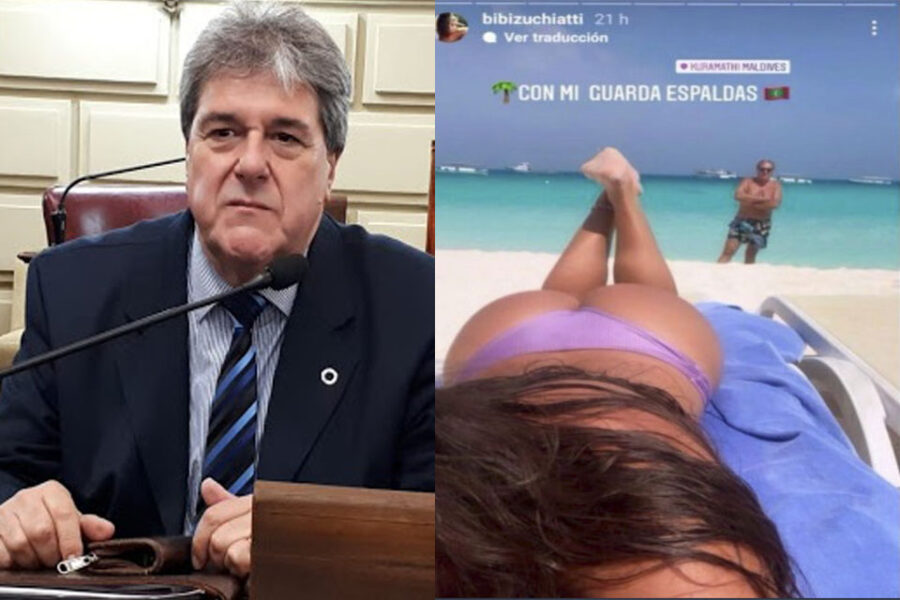 Solo en pasajes a Maldivas, Rubeo y su pareja gastaron 130 sueldos docentes