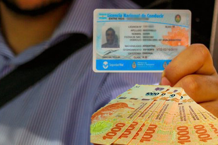 Renovar el carnet sale más del triple en Paraná