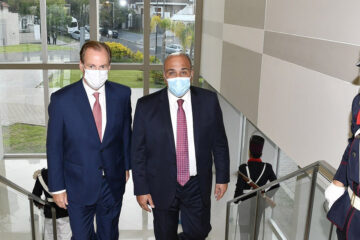 En su visita a Entre Ríos Manzur elogió a Bordet