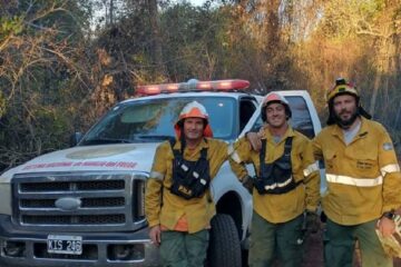 Entre Ríos colabora con el combate de incendios en Corrientes y Misiones