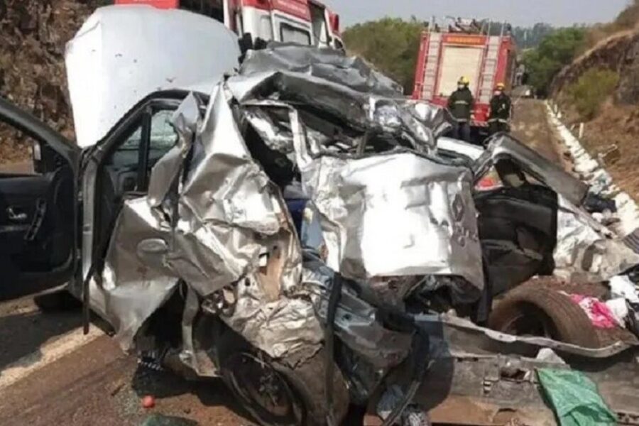 Murieron dos argentinas en un impresionante triple choque en una ruta de Brasil (eran entrerrianas)