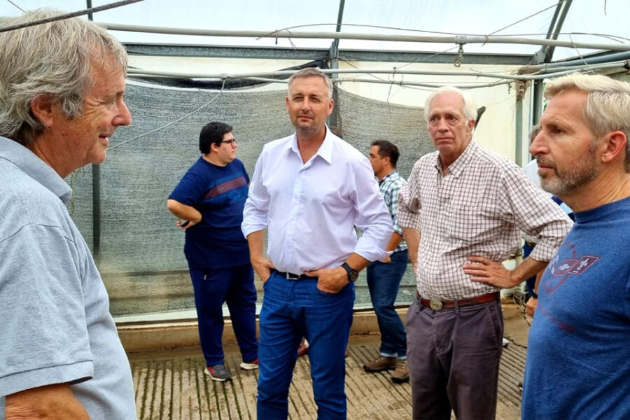 Frigerio sale a mostrar enojos con Bordet