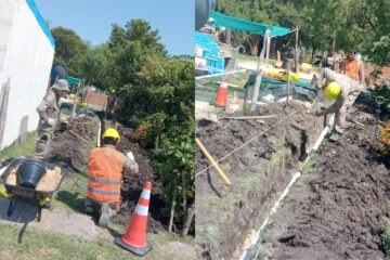 Avanza el proyecto de saneamiento sostenible