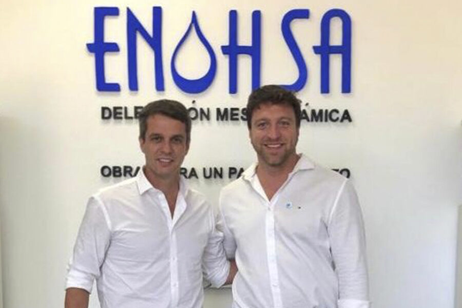Nicolás Mathieu fue designado representante del Enohsa en Entre Ríos