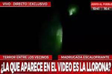 ¿La Llorona? El aterrador video del fantasma de una mujer a los gritos que se hizo viral (Mención a localidad entrerriana)