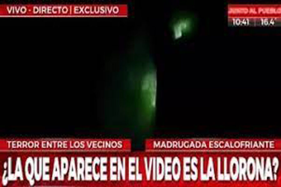 ¿La Llorona? El aterrador video del fantasma de una mujer a los gritos que se hizo viral (Mención a localidad entrerriana)