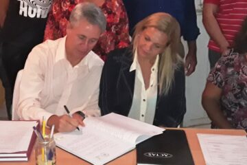 Etchevehere sumó vecinalistas de San Benito