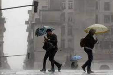 (Mención a Entre Ríos) Pronóstico: alerta amarilla por fuertes tormentas y caída de granizo en 11 provincias