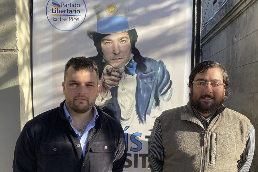 La polémica postura de los entrerrianos de Milei