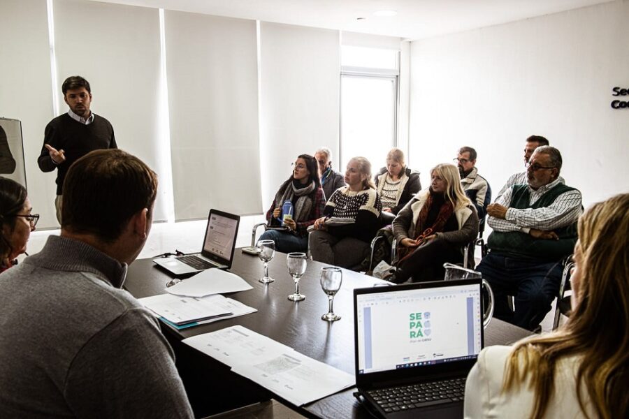 Comenzará la doble contenerización y separación de residuos