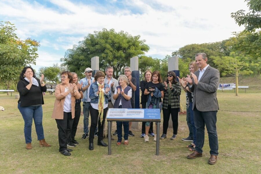 Pusieron en valor el Paseo de la Memoria del Parque Nuevo