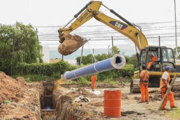 Obras para resolver problemas históricos en el agua