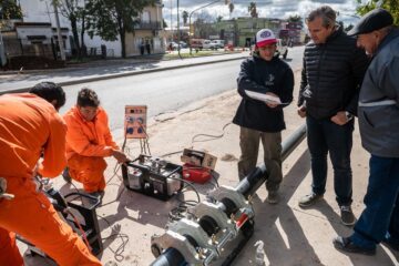 Avanza la reconstrucción y colocación de cañería en Zanni
