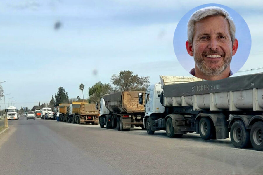 Frigerio reclamó por la falta de gasoil