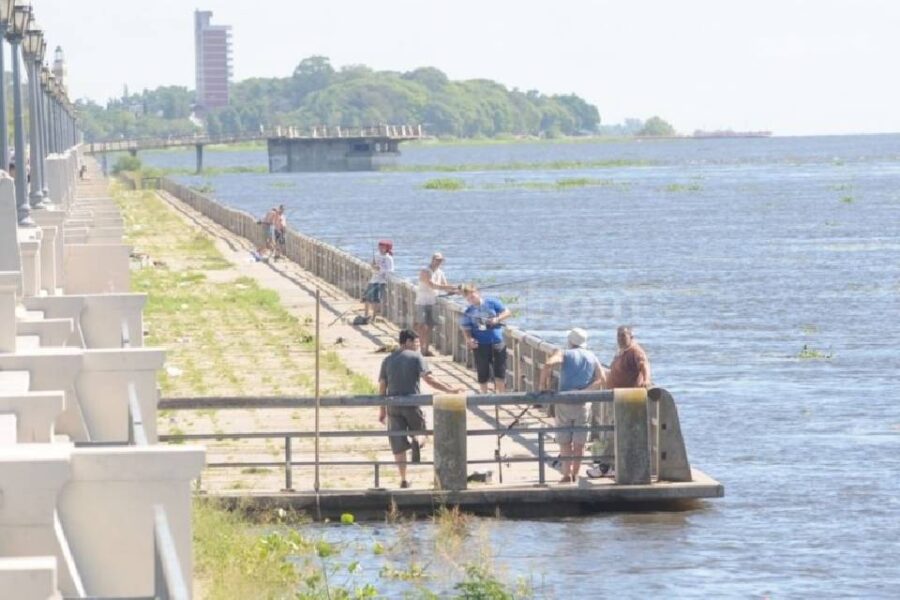 Importante crecida del río Paraná