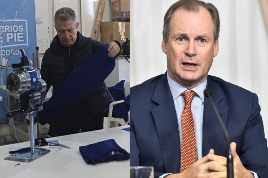 Urribarri se pone en la vereda de enfrente de Bordet