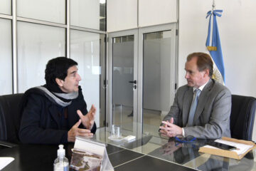 Hincapié en la crisis y reunión con Bordet