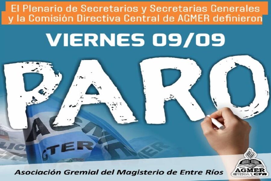 Paro y exigencia de los gremios