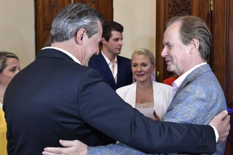 Más fotos entre Bordet y Bahl