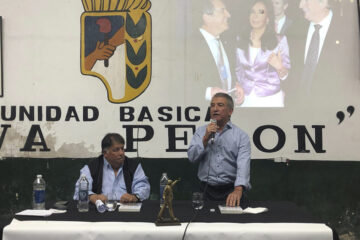 Urribarri insiste contra Frigerio en sus recorridas