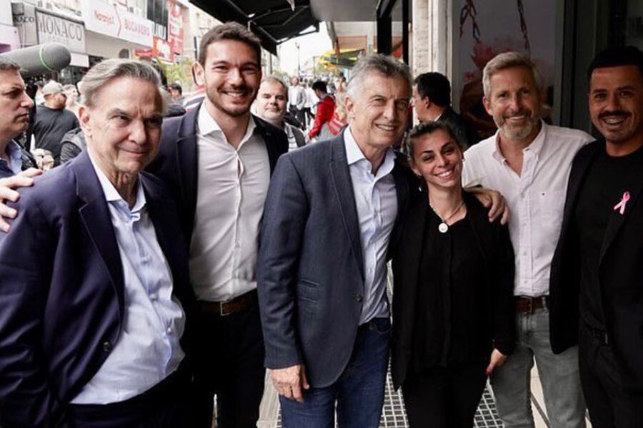 Frigerio también recibió a Macri