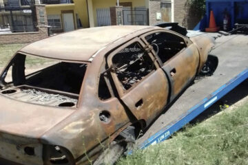 Continúan los trabajos de descontaminación de la vía pública