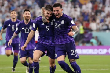 Así vivieron los políticos entrerrianos la clasificación a Octavos de final