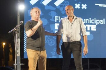 El gobierno provincial acompañó en la Fiesta del Deporte