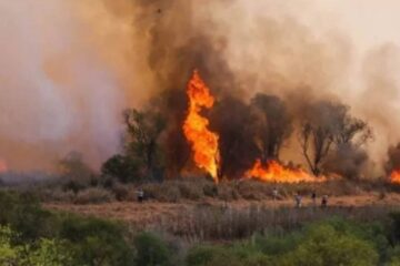 Dos incendios se mantienen activos en Entre Ríos