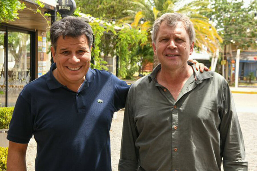 Galimberti también recibió el apoyo de Manes