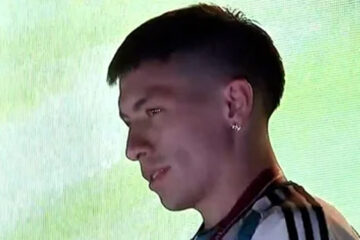 (Mención a futbolista entrerriano) Esta cosecha de futbolistas viene del corazón agrícola argentino