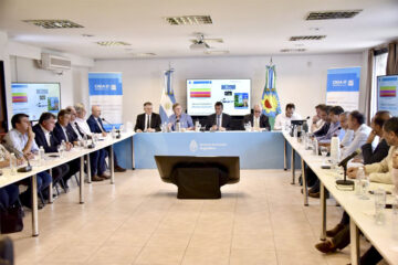 Massa y Bahillo se reunieron con la Mesa de Enlace