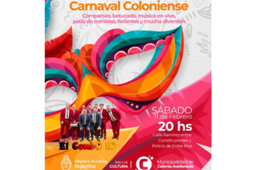 Se viene el Carnaval Coloniense 2023